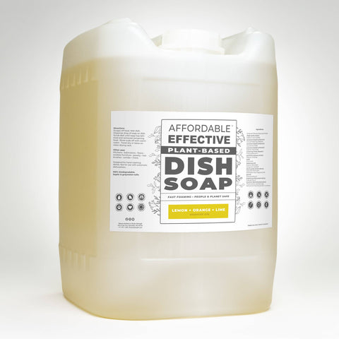 Affordable • Effective • Plant-Based |  Dish Soap