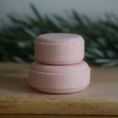 Unpackaged Pink Clay Shampoo Bar Zero Waste (Normal Hair)