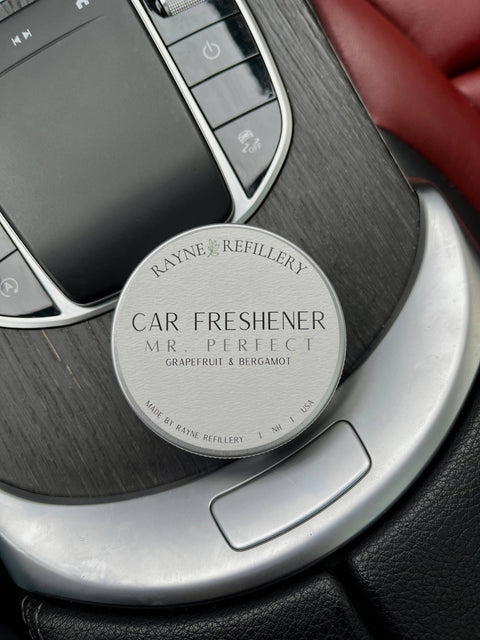 Essential Oil & Wood Refillable Car Freshener