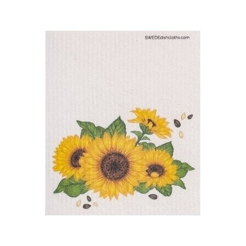 Swedish Dishcloth| Golden Sunflower