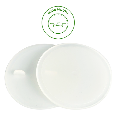 Platinum Cured, Leak Proof Silicone Sealing Lid Liners