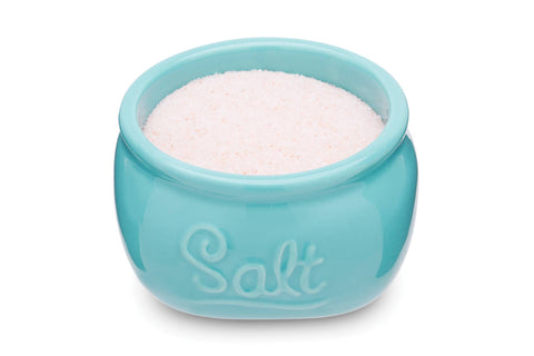 Mason Jar Salt Cellar - Blue Ceramic |8-Ounce