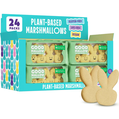 GoodMallow Plant-Based Easter Bunny Marshmallows