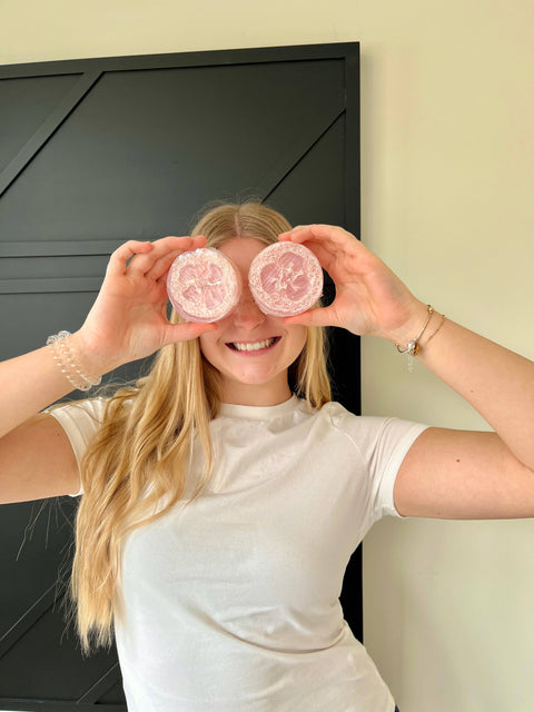 Loofah Soap - Sunkissed Plum