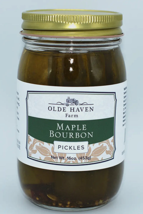 Maple Bourbon Pickles