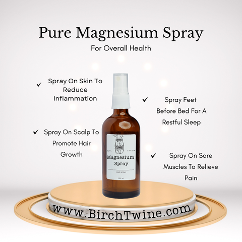 Pure Magnesium Oil | 4oz or 16oz