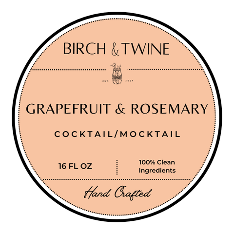 Nonalcoholic Craft Juice Mocktail/Cocktail Mixers | 16 oz