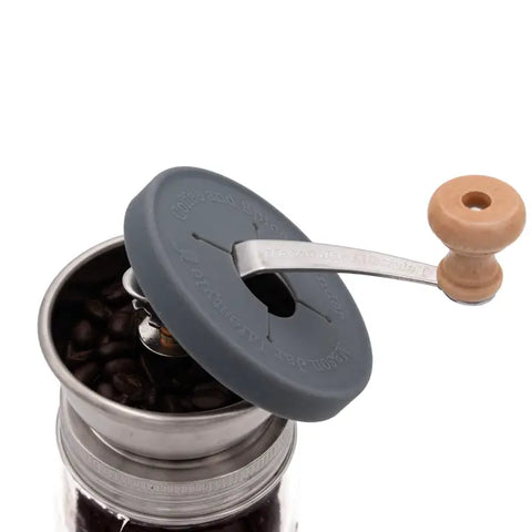 Coffee and Spice Grinder Lid For Mason Jars