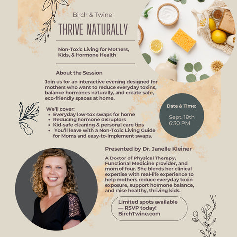 Thrive Naturally - Event 9/18/25