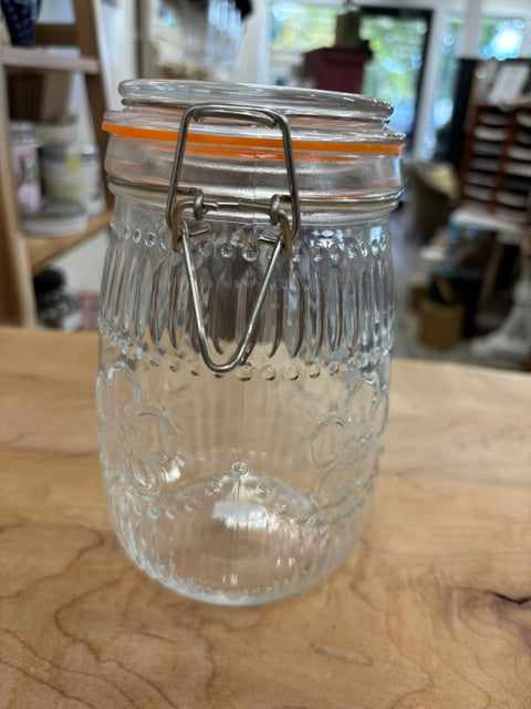 CNTR - Decorative Mason Jar with Hinge top