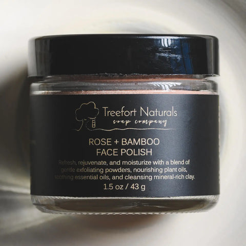 Rose & Bamboo Face Polish