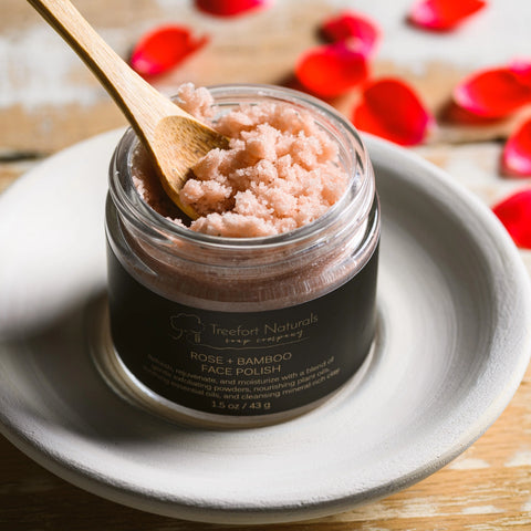 Rose & Bamboo Face Polish