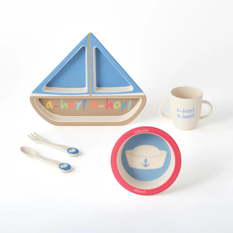 Sailboat Shaped Dinner Set