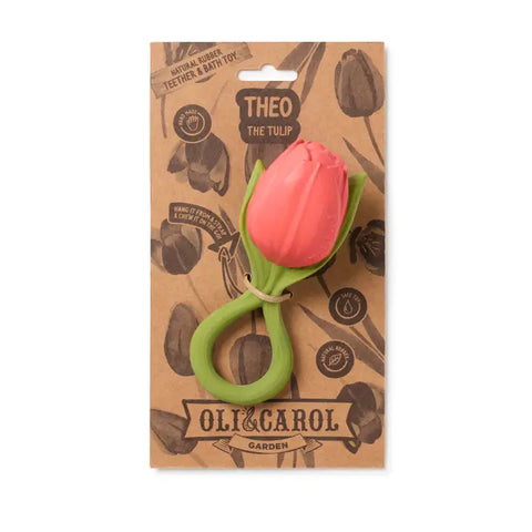 Theo the Tulip Teether & Bath Toy