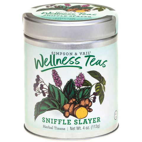 Sniffle Slayer Herbal Wellness Tea - 4 Ounce Tin