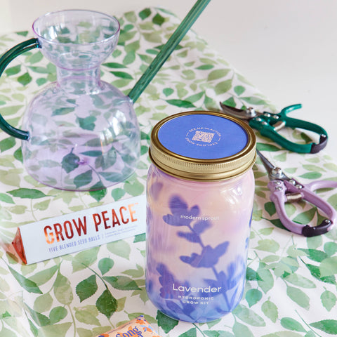 Herb Garden Jar