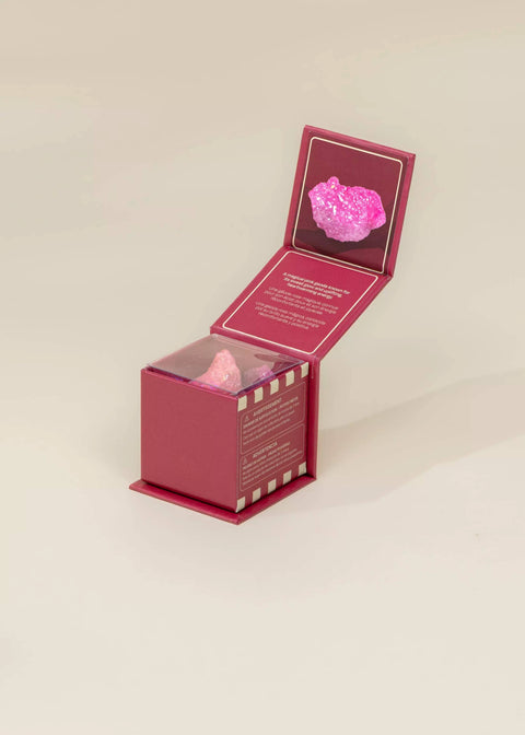 Collectible Mineral - Pink Geode