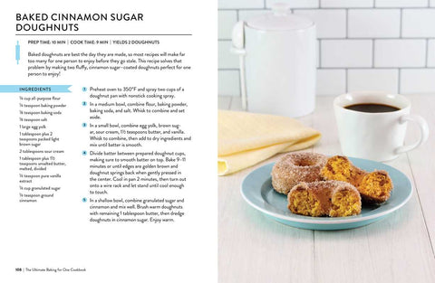 Ultimate Baking for One Cookbook by Kelly Jaggers