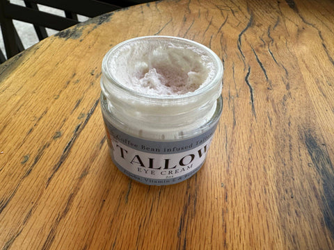 Coffee-Infused Tallow Eye Cream