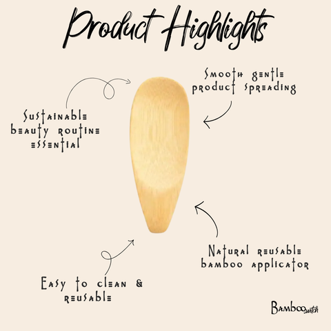 Bamboo Deodorant / Body Lotion Applicator