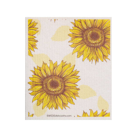 Swedish Dishcloth| Blooming Sunflower