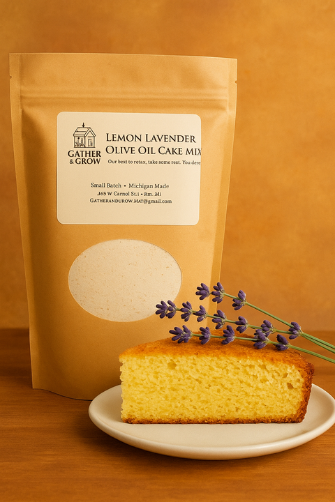 Lemon Lavender Olive Oil Cake Mix