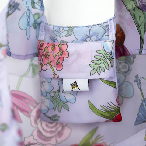 Reusable Tote Bag | Purple Wildflowers