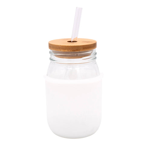 Silicone Sleeve for Regular Mouth Pint 16oz Mason Jars