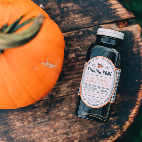 Pumpkin Spice Infused Maple Syrup