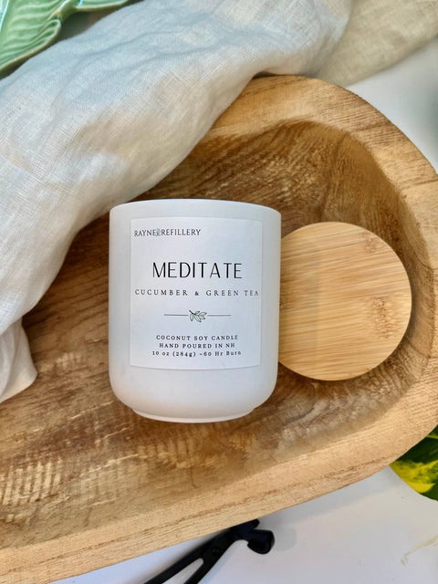 The Granite Vessel -  Coconut Soy Wax Candle: Renewal