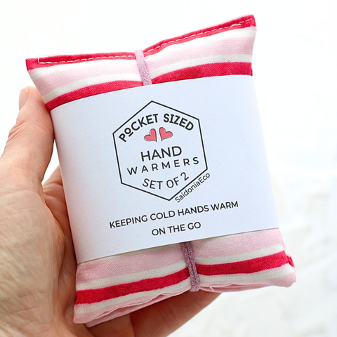Microwavable Eco-Friendly Hand Warmers ⋆ Random Winter Designs