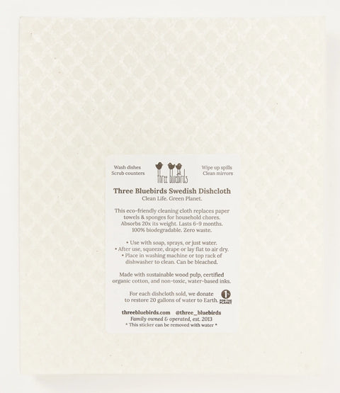 Cornflowers Swedish Dishcloth