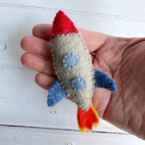 Felt Space Friends Set | Comet, Space Ship, Alien, Astronaut