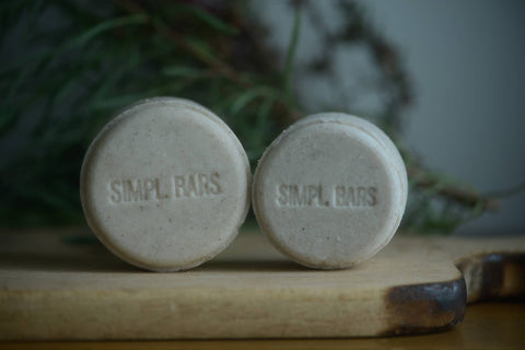Unpackaged Rosemary and Rhassoul Clay Shampoo Bar Zero Waste