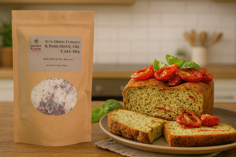 Sun-Dried Tomato Basil Olive Oil Cake Mix