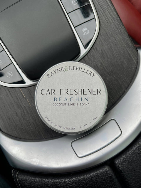 Essential Oil & Wood Refillable Car Freshener