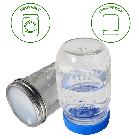 Platinum Cured, Leak Proof Silicone Sealing Lid Liners