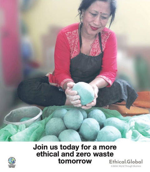 Fair Trade Eco Wool Dryer Balls - Owl | Single Ball