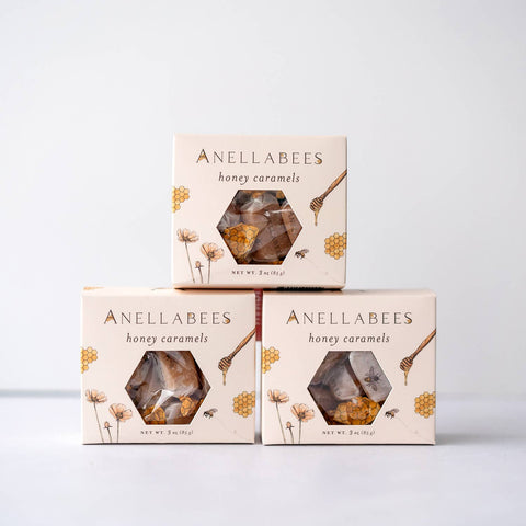 Honey Candy Caramels | 3 oz box