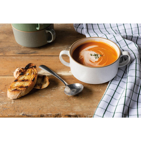 Stoneware Soup Bowl | White