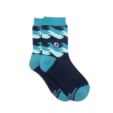 Kids Socks that Protect Oceans | Blue Waves