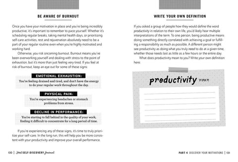 Your Self-Discovery Journal by Sara Katherine