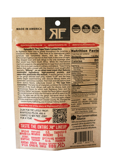 Darth Garlic Biltong Craft Jerky | 2oz