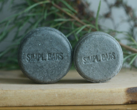Unpackaged Active Charcoal Shampoo Bar Zero Waste