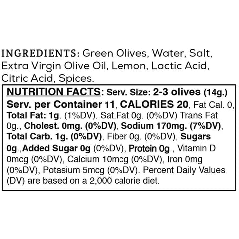 Citrus Herb Olives | 10 oz