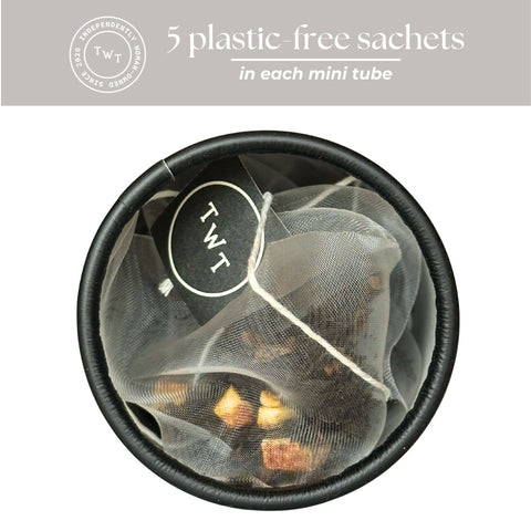 Rudolph's Delight Holiday Mini Tube Gift (5 tea bags)