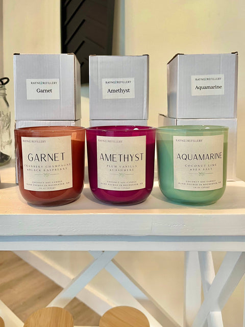 Birthstone Candles - Wholesale - 12 Custom Scents