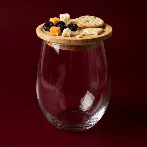 Bamboo Wine Glass Charcuterie Topper | NEW!!!