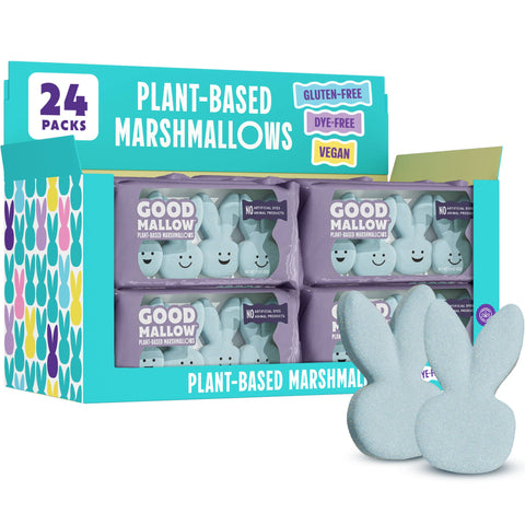 GoodMallow Plant-Based Easter Bunny Marshmallows