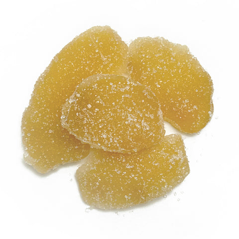 Organic Crystallized Sliced Ginger, Dried Fruit (22 lbs)